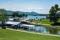 Parkway Marina, Huddleston, Virginia, USA Royalty Free Stock Photo